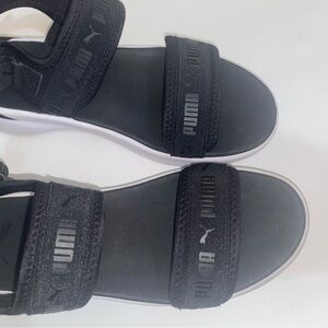 PUMA Black Sandals